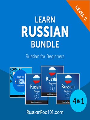 cover image of Learn Russian Bundle: Russian for Beginners, Level 2